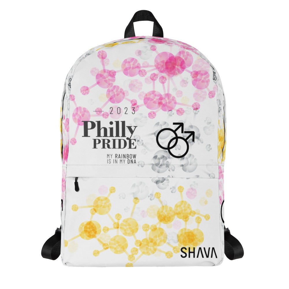 Twink Flag All-Over Print  Pride Backpack Philly Pride - My Rainbow Is In My DNA SHAVA