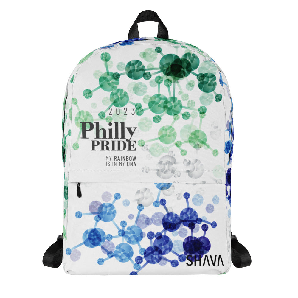 Gay Flag All-Over Print  Pride Backpack Philly Pride - My Rainbow Is In My DNA SHAVA