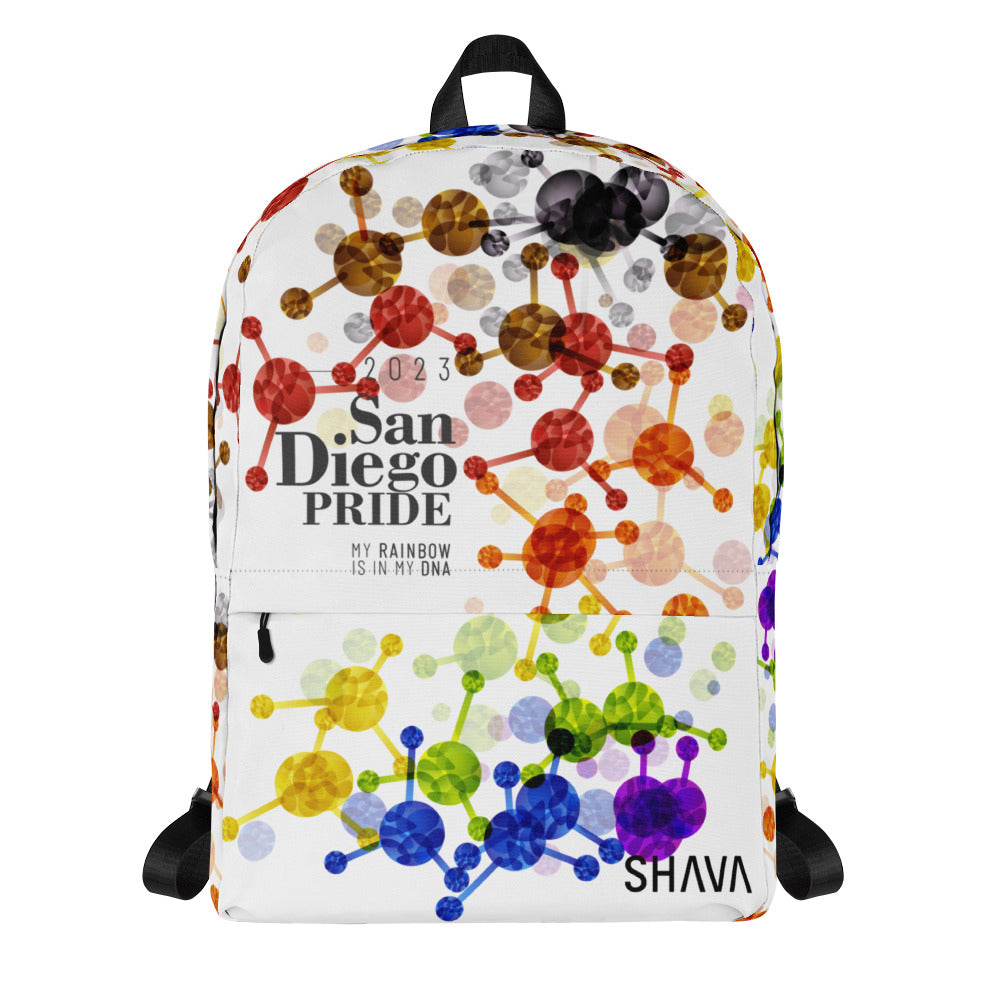 Philadelphia Flag All-Over Print  Pride Backpack San Diego Pride - My Rainbow Is In My DNA SHAVA