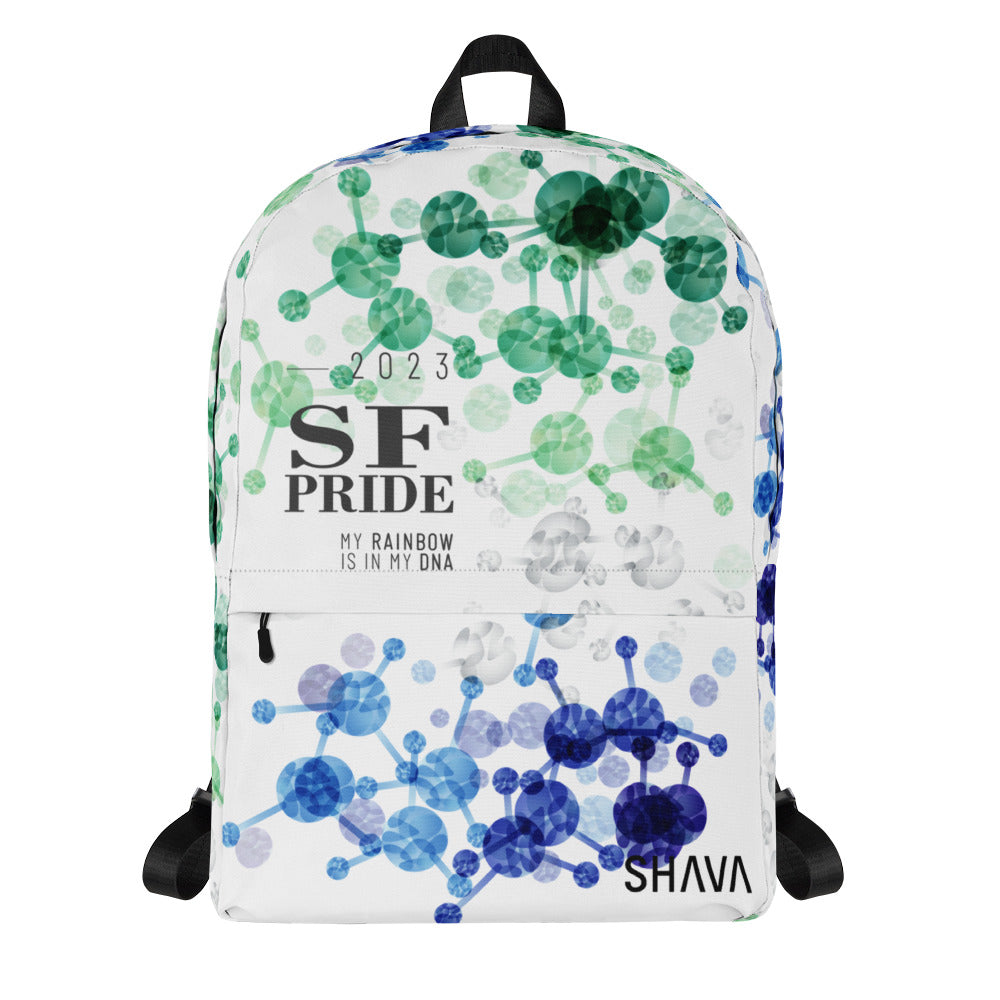 Gay Flag All-Over Print  Pride Backpack San Francisco Pride - My Rainbow Is In My DNA SHAVA