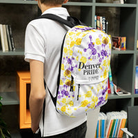 Thumbnail for Intersex Flag All-Over Print  Pride Backpack Denver Pride - My Rainbow Is In My DNA SHAVA
