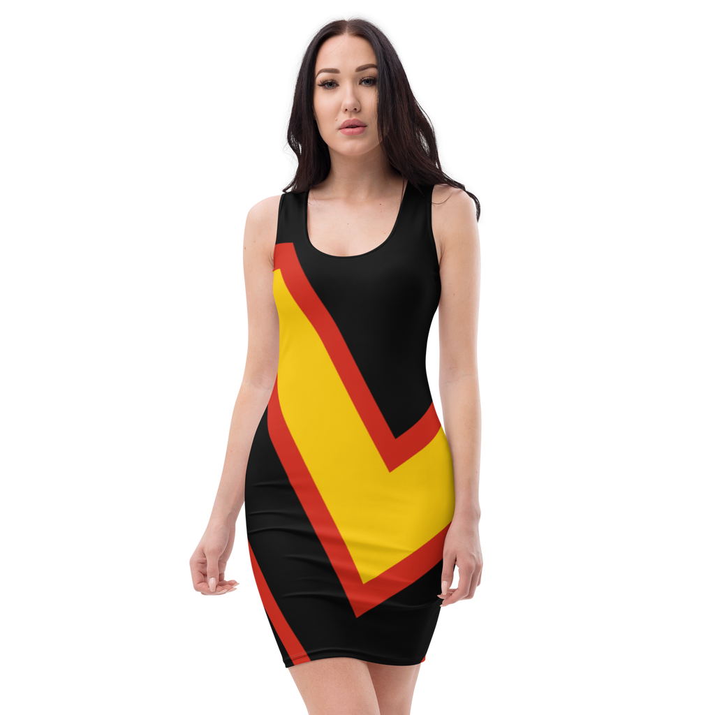 Rubber Flag LGBTQ Cut & Sew Dress Women’s Size SHAVA
