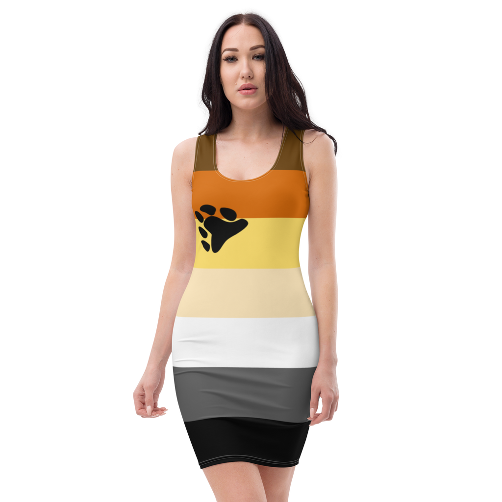 Bear Flag LGBTQ Cut & Sew Dress Women’s Size SHAVA