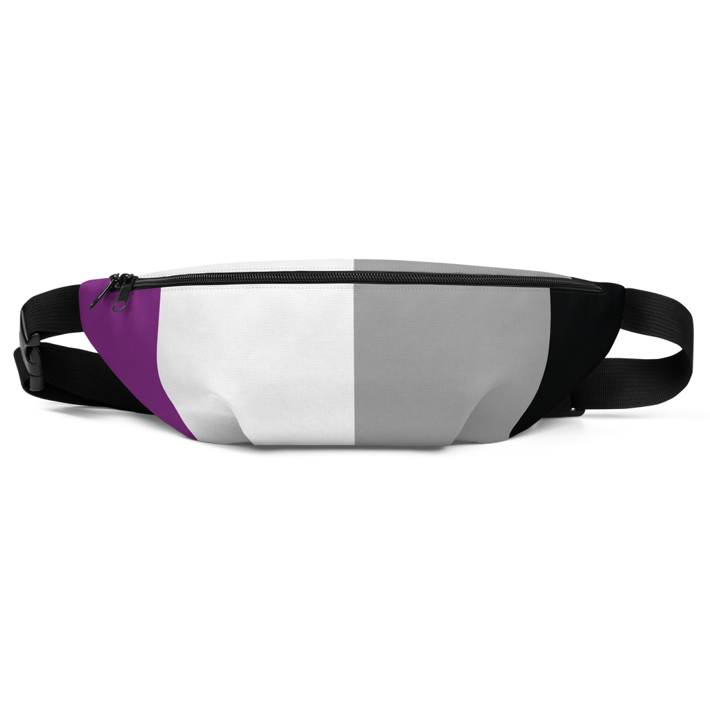 LGBTQ Fanny Pack Bags / Celebrating Asexual Flag SHAVA