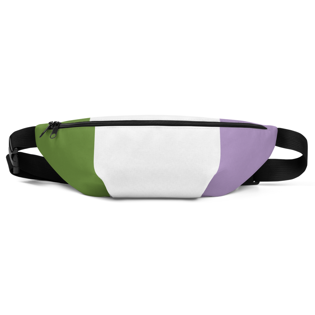 LGBTQ Fanny Pack Bags / Celebrating Gender Queer Flag SHAVA