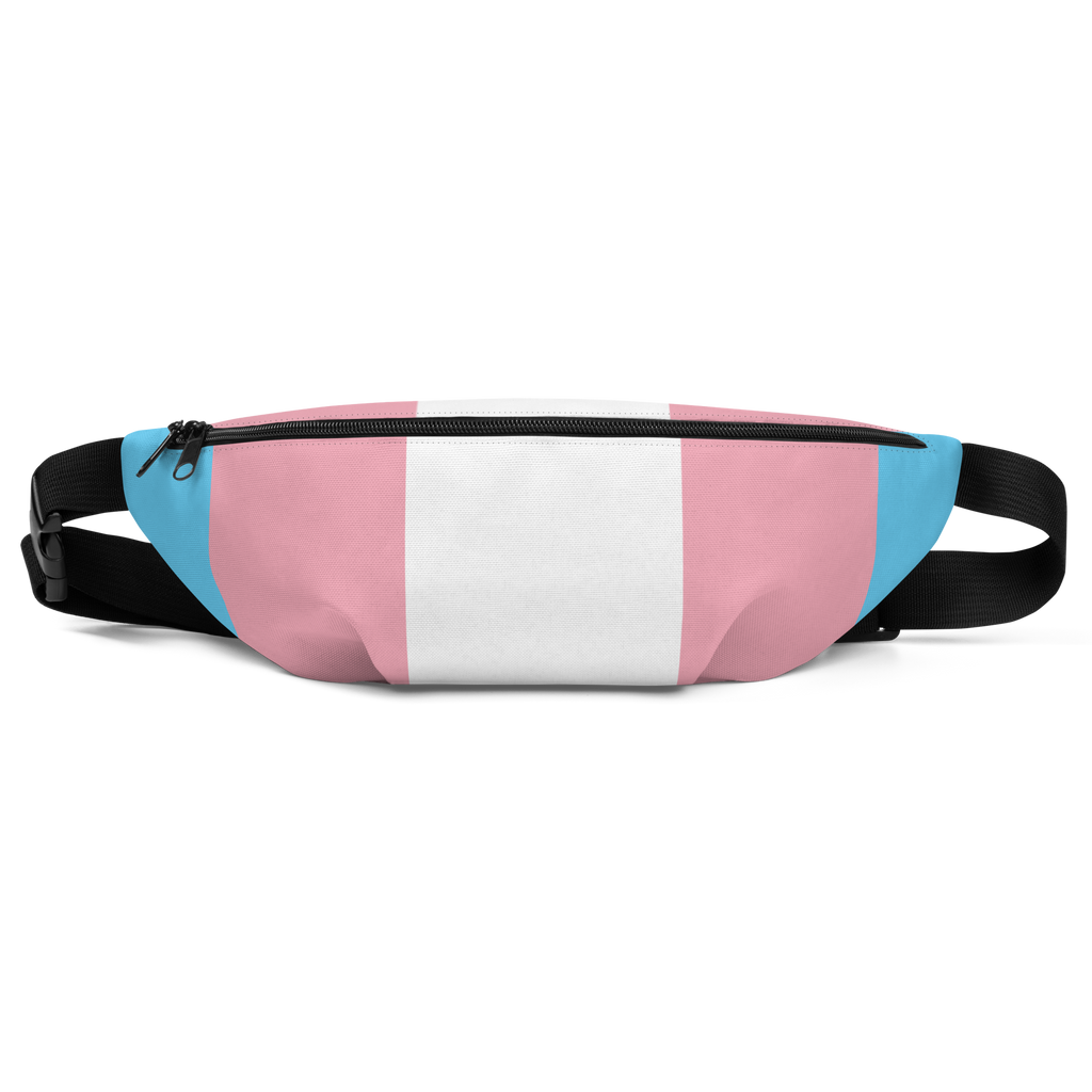 LGBTQ Fanny Pack Bags / Celebrating Transgender Flag SHAVA