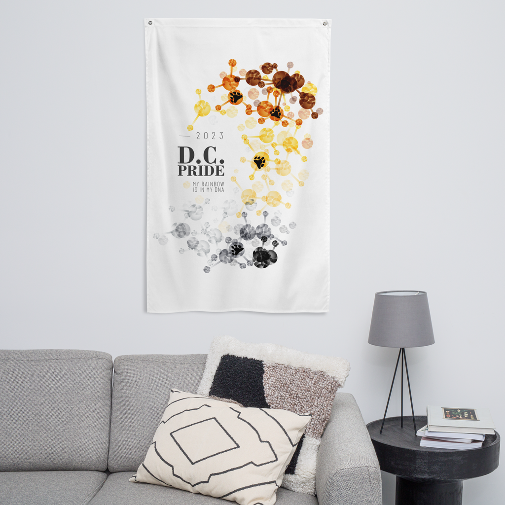 Bear D.C Pride Flag - My Rainbow Is In My DNA SHAVA