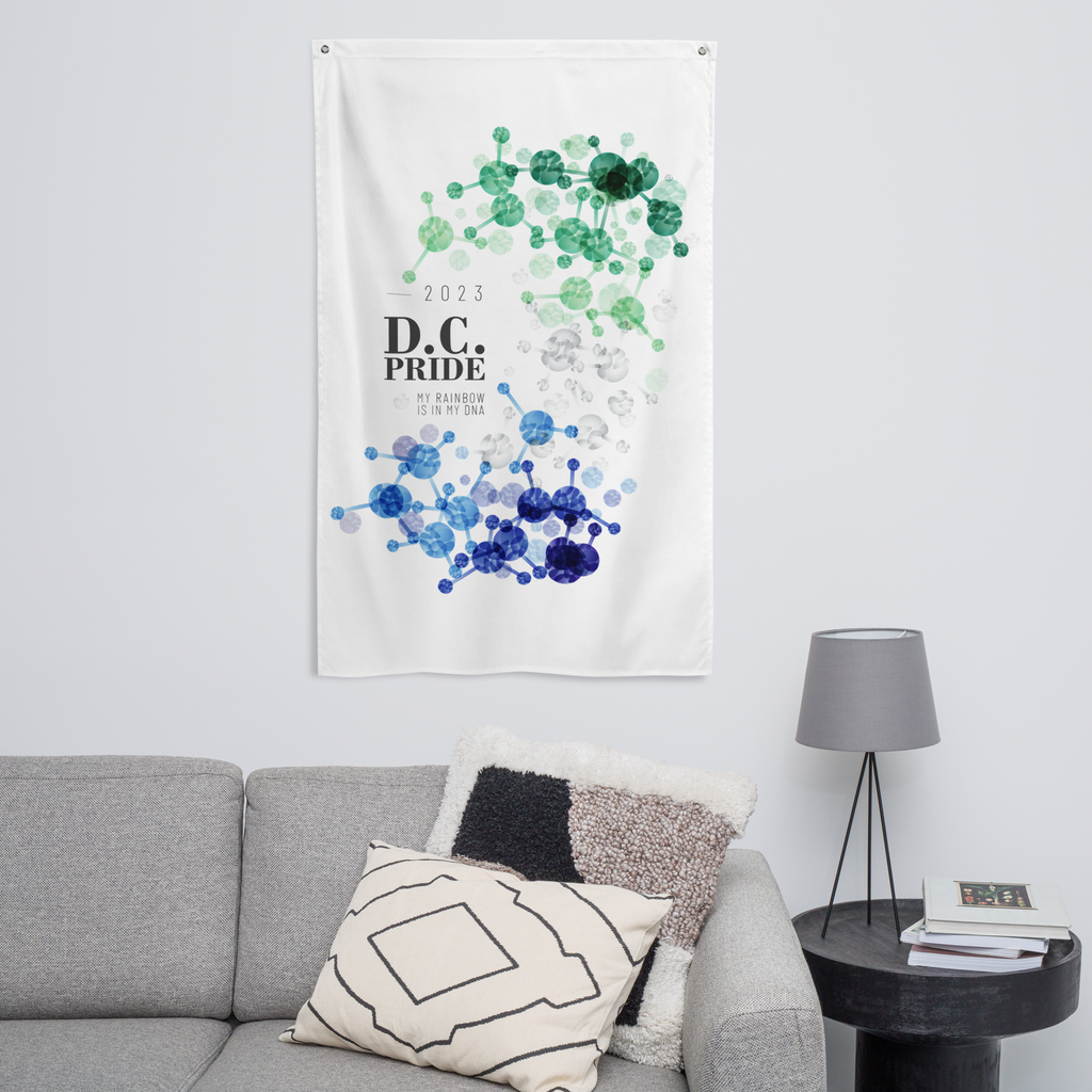 Gay D.C Pride Flag - My Rainbow Is In My DNA SHAVA