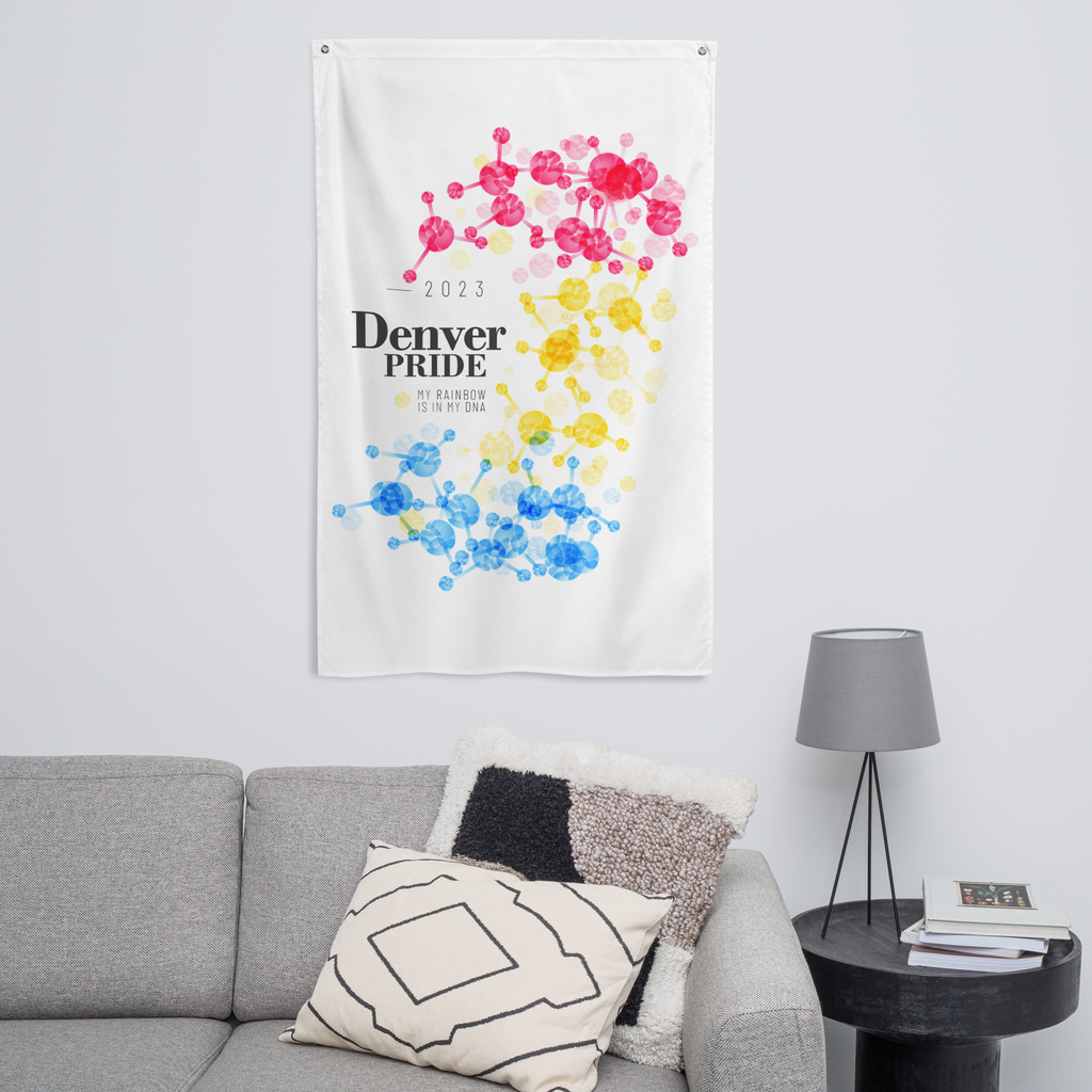 Pansexual Denver Pride Flag - My Rainbow Is In My DNA SHAVA