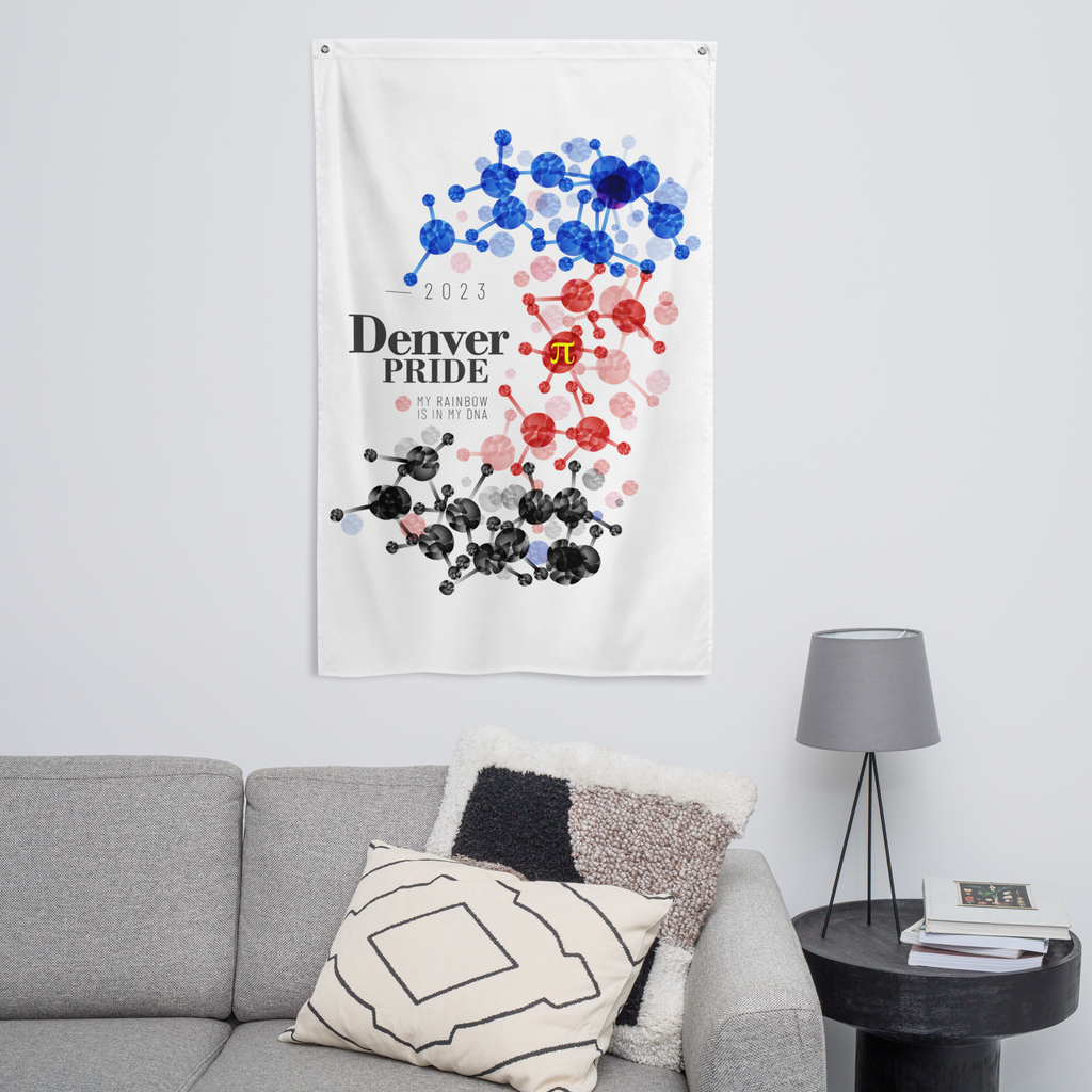 Polyamory Denver Pride Flag - My Rainbow Is In My DNA SHAVA