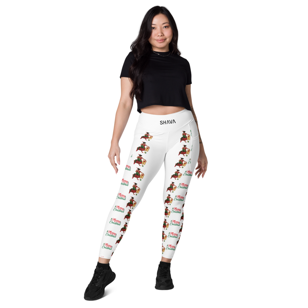 Christmas Leggings with pockets SHAVA