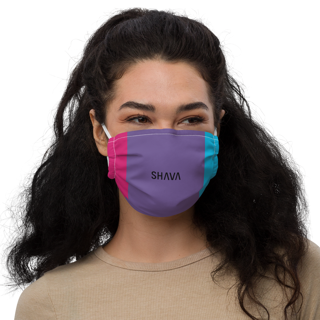 LGBTQ Face Mask / Celebrating androgyne SHAVA