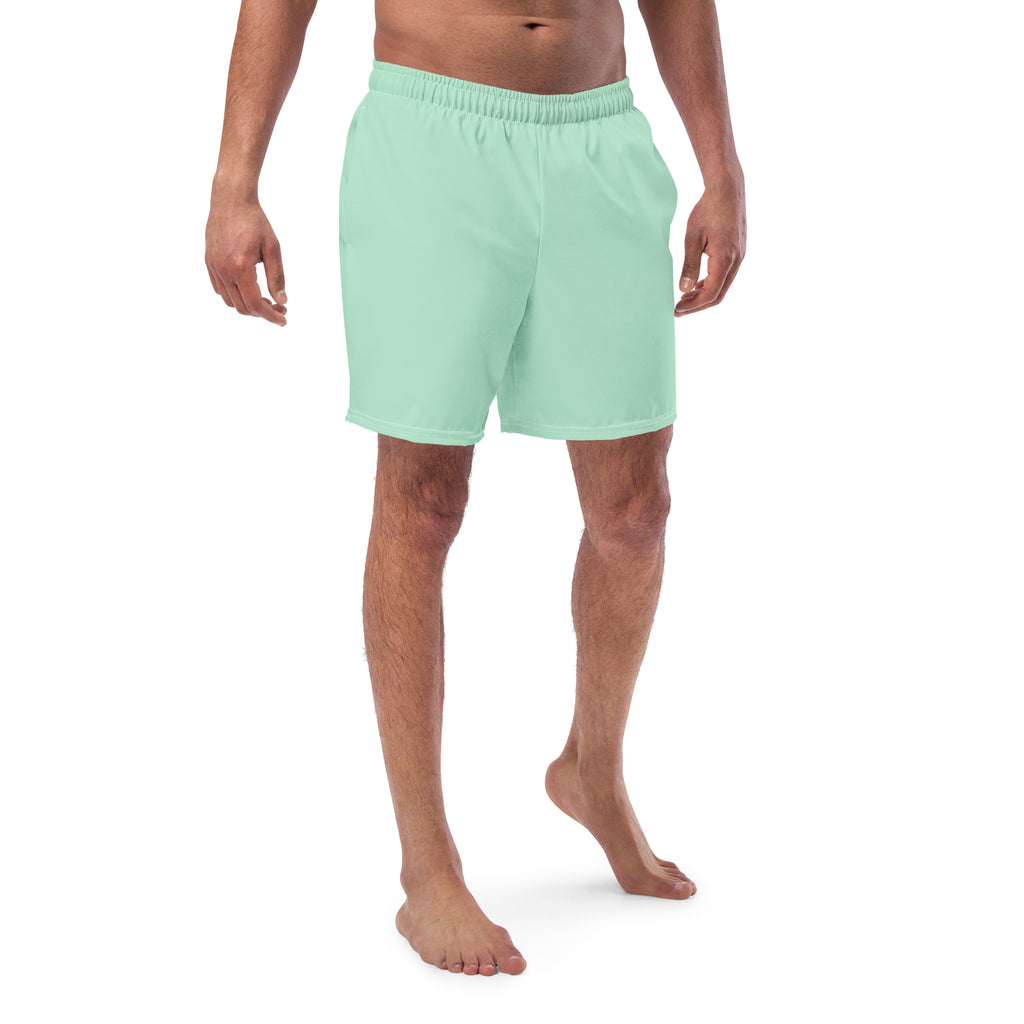 Solid Men's Swim Trunks - Pistachio SHAVA CO