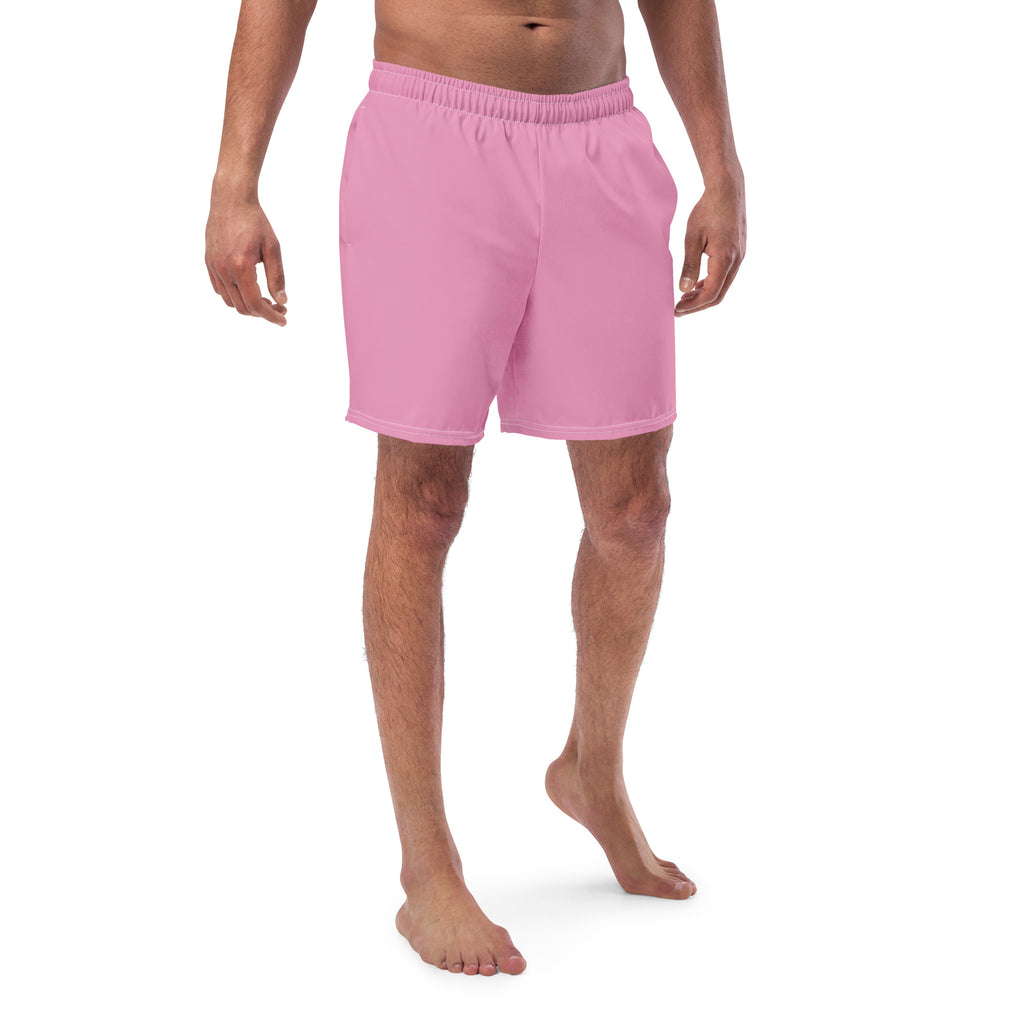 Solid Men's Swim Trunks - Light Pink SHAVA CO