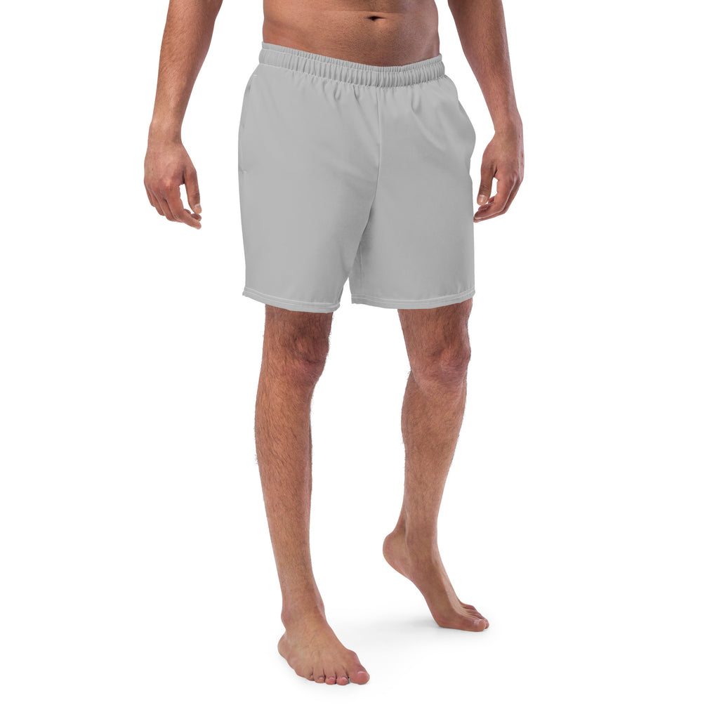 Solid Men's Swim Trunks - Smoke SHAVA CO