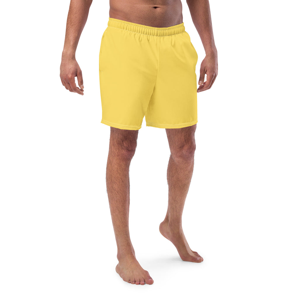 Solid Men's Swim Trunks - Blonde SHAVA CO