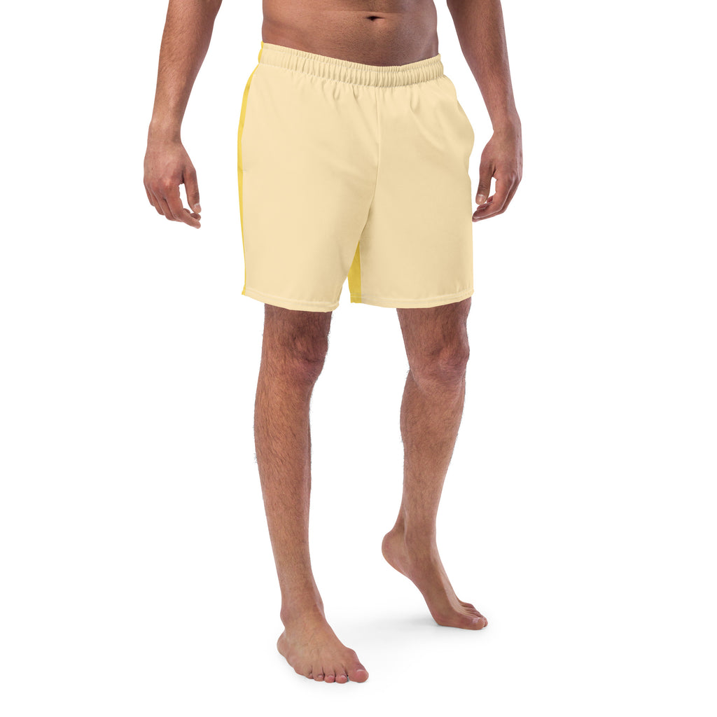 Solid Men's Swim Trunks - Warm Ivory SHAVA CO