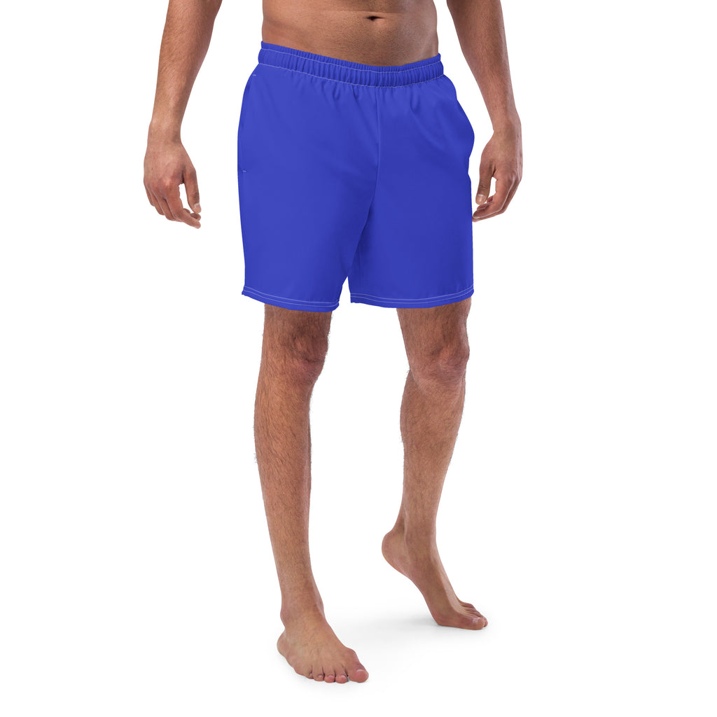 Solid Men's Swim Trunks - Lapis SHAVA CO