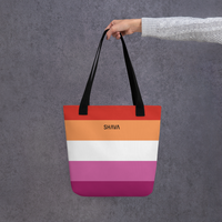 Thumbnail for LGBTQ Tote Bags / Celebrating Lesbian Flag SHAVA