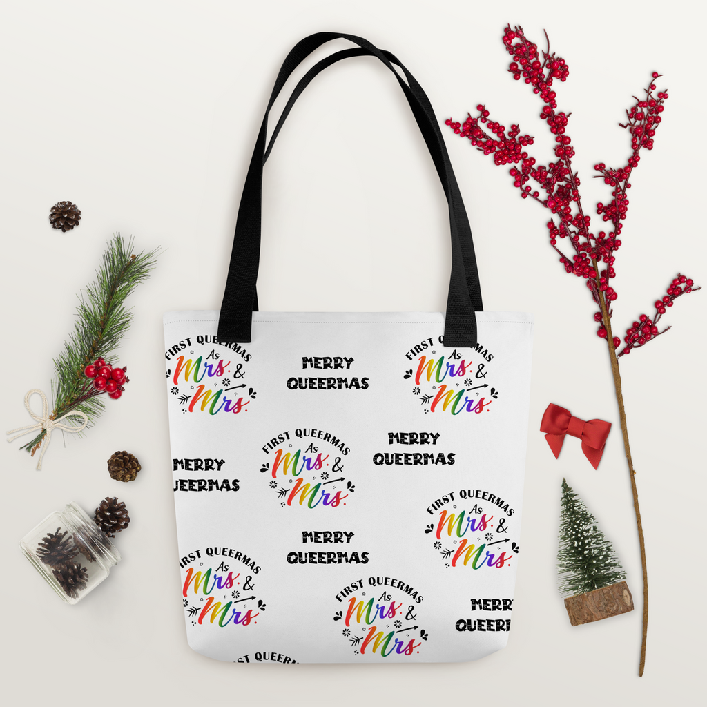 Christmas LGBTQ Spacious And Trendy Tote Bag SHAVA