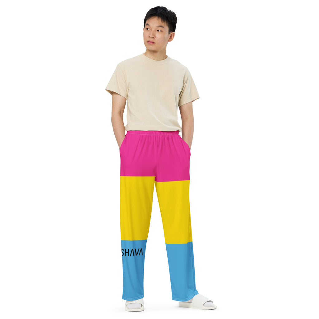 Pansexual Flag LGBTQ Bottoms Unisex Size SHAVA