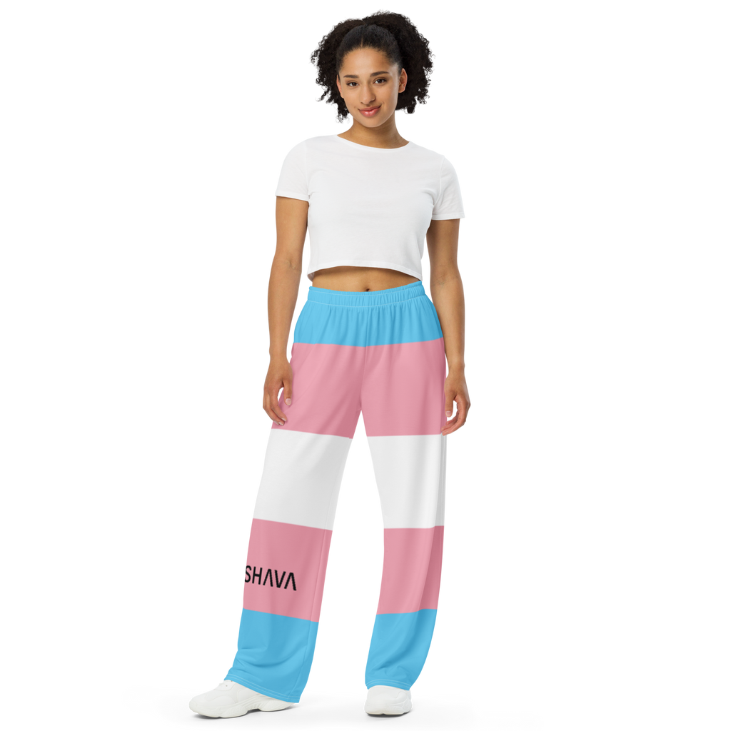 Transgender Flag LGBTQ Bottoms Unisex Size SHAVA