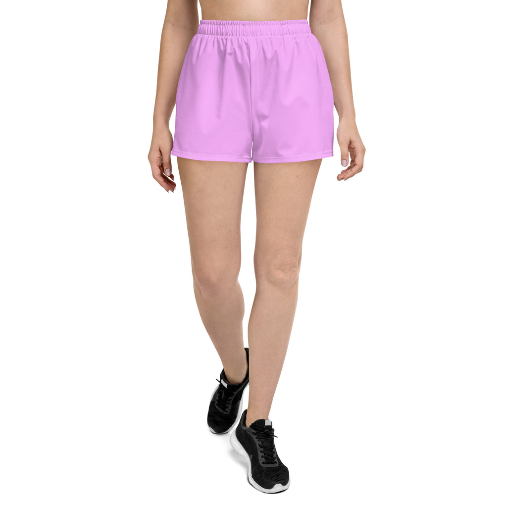 Women’s Recycled Solid Athletic Shorts - Lavender SHAVA CO