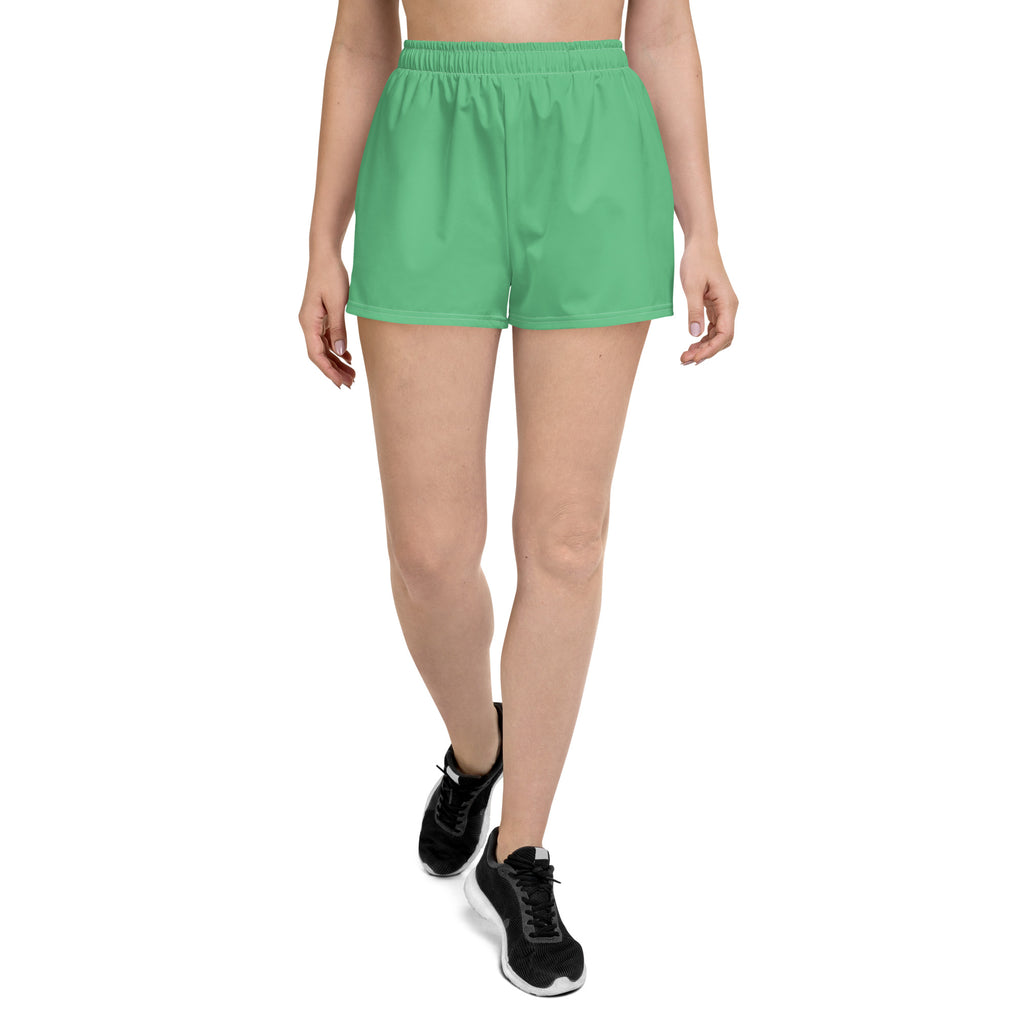 Women’s Recycled Solid Athletic Shorts - Seafoam SHAVA CO