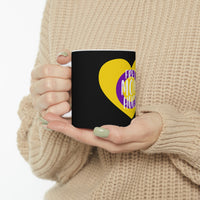 Thumbnail for Intersex Flag Ceramic Mug  - Free Mom Hugs Printify