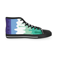 Thumbnail for Gay Drip Rainbow Flag LGBTQ High Top Sneakers Unisex Size Printify