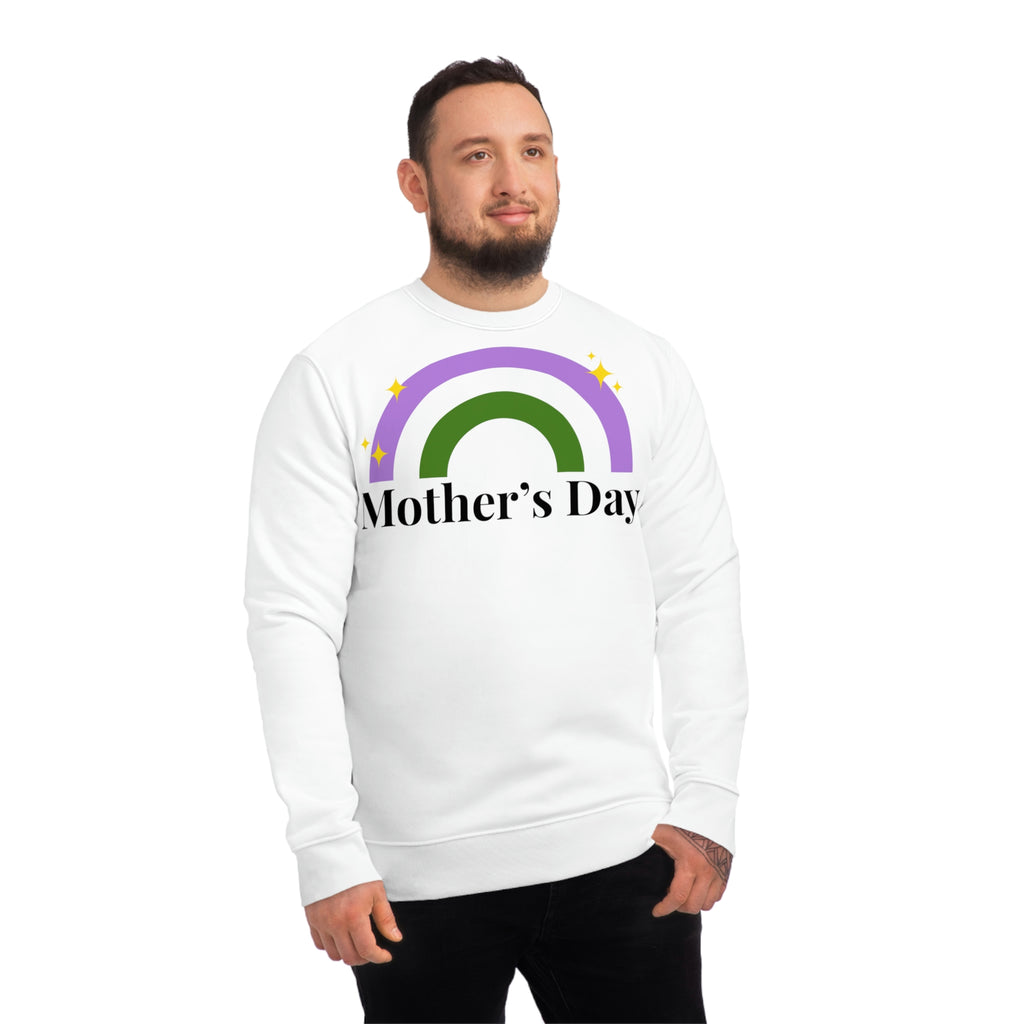 Genderqueer Pride Flag Sweatshirt Unisex Size - Mother's Day Printify