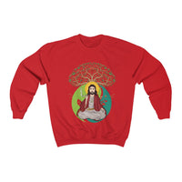 Thumbnail for KCC Unisex  Sweatshirt  Heavy Blend™   Crewneck Sweatshirt / White Jesus Printify