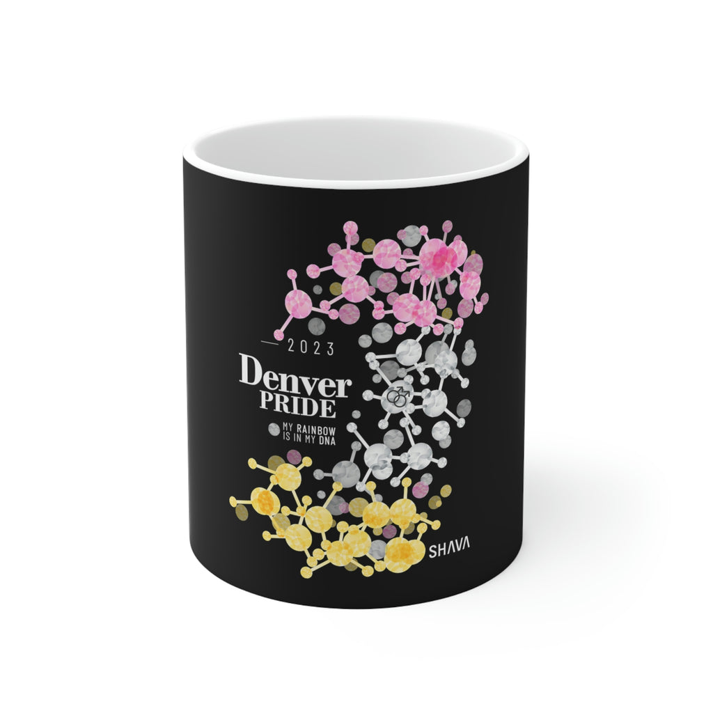 Twink Flag Ceramic Mug Denver Pride - Rainbow Is In My DNA SHAVA CO