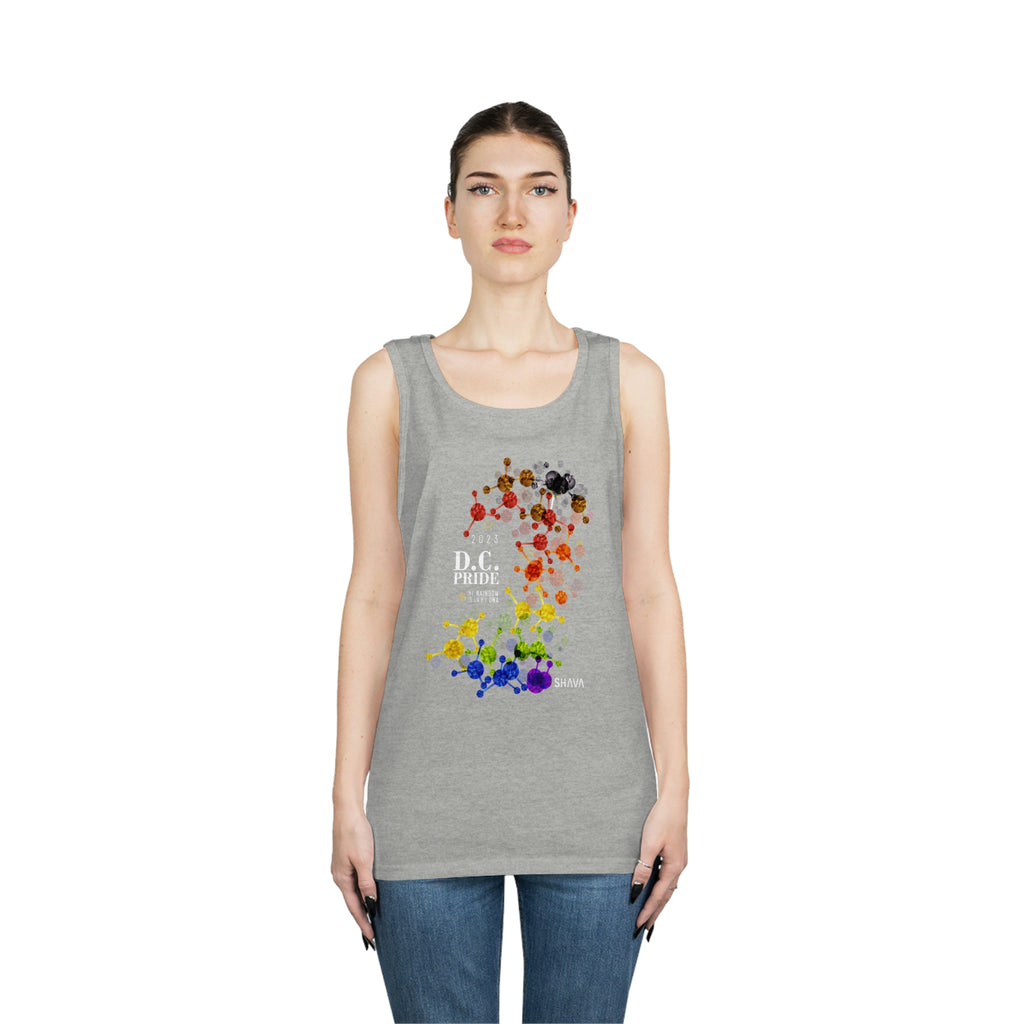 Philadelphia Flag D.C Pride Heavy Cotton Tank Top Unisex Size - My Rainbow Is In My DNA SHAVA