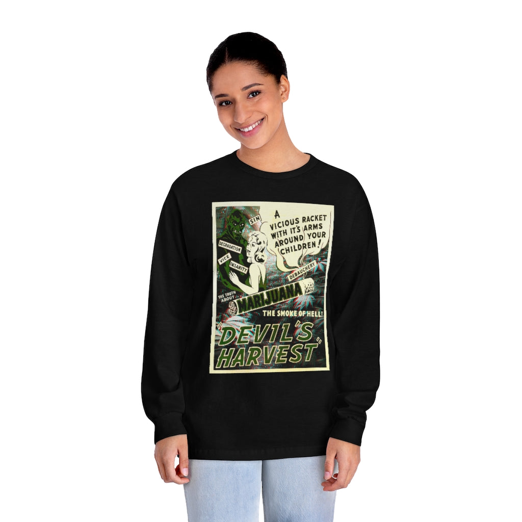 VCC Unisex Classic Long Sleeve T-Shirt / Devils Harvest Printify