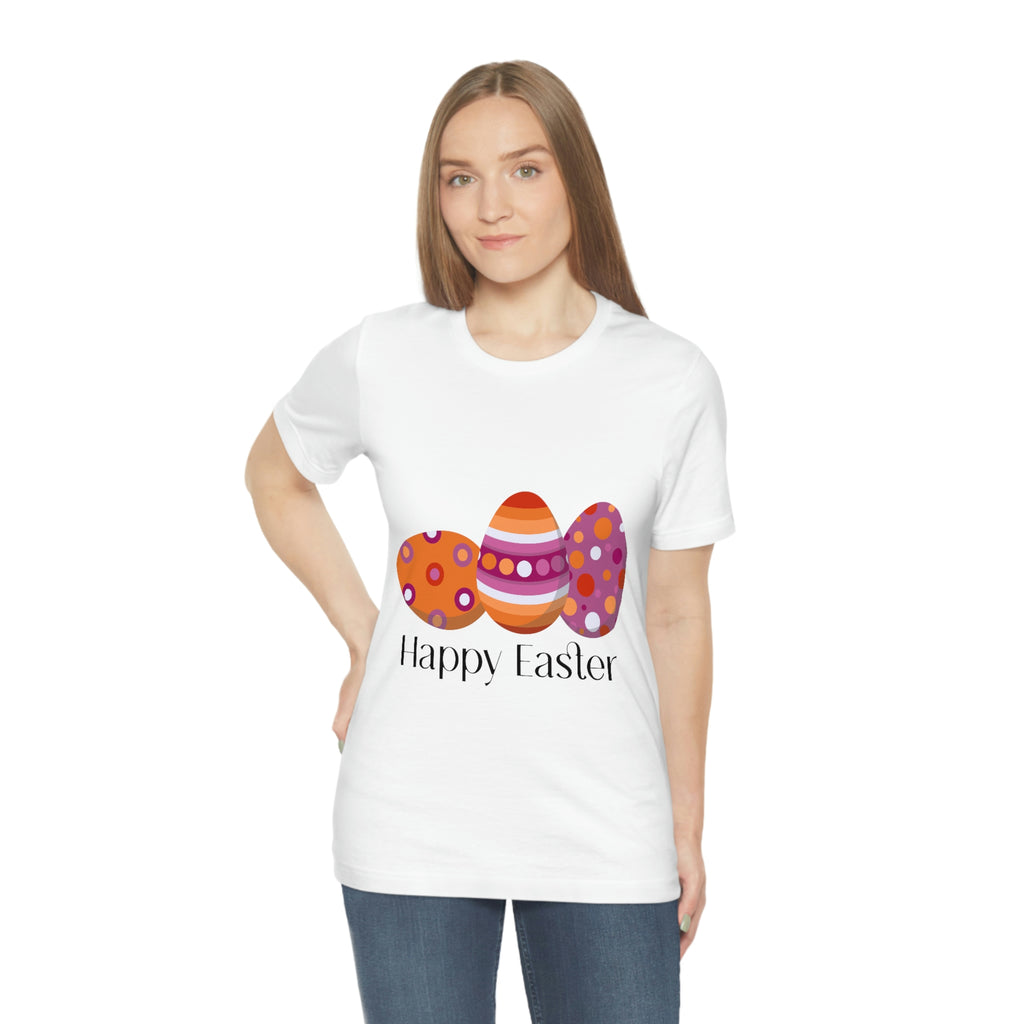 Lesbian Flag T-shirt Easter Festival Unisex Size - Happy Easter SHAVA