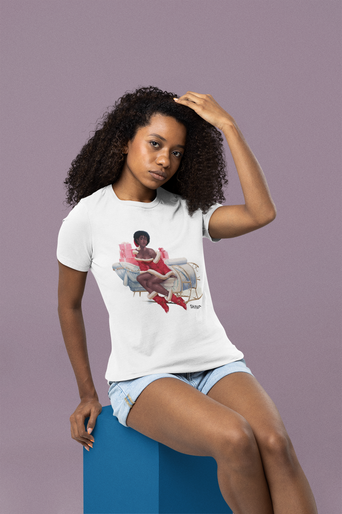 Classic Unisex Christmas T-shirt - Christmas Girl Printify