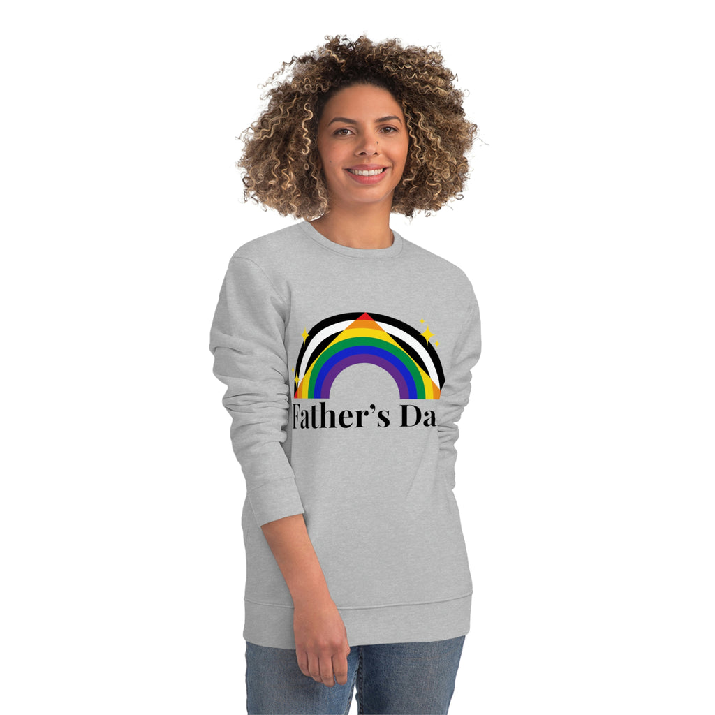 Straight Ally Pride Flag Sweatshirt Unisex Size - Father's Day Printify