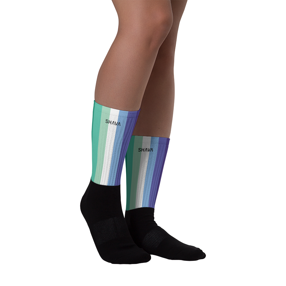 LGBTQ  Sublimation socks/ Celebrating Gay Flag SHAVA