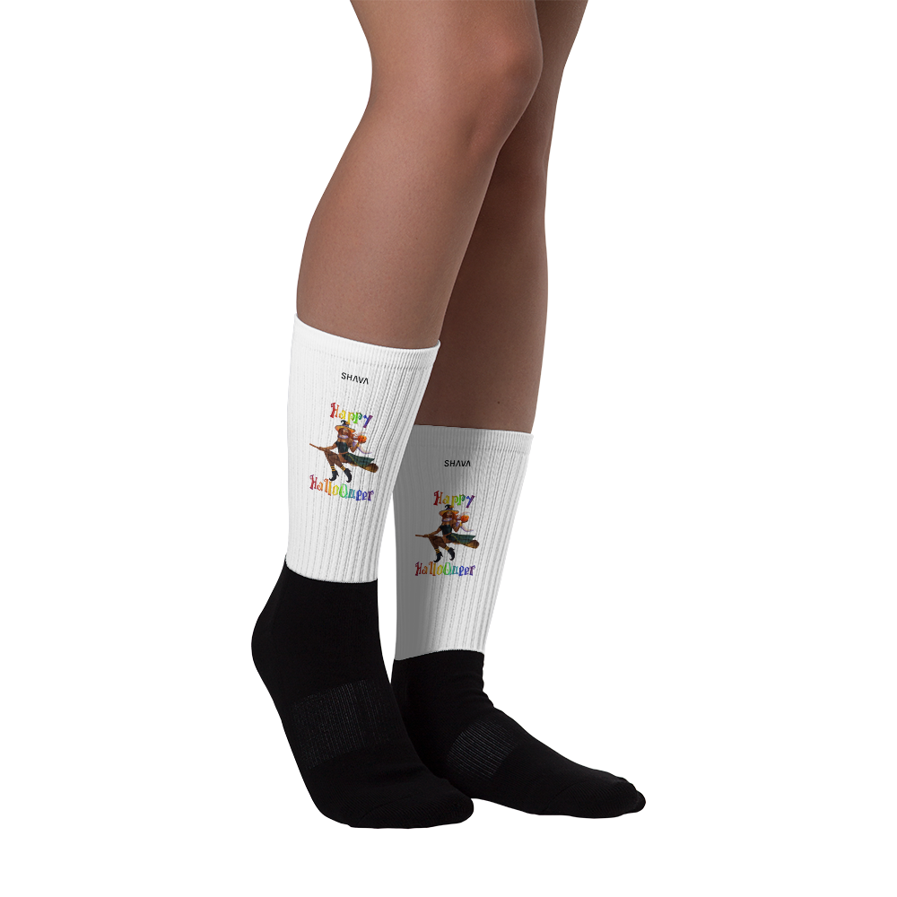 Transgender Halloween Socks-Trans Pride LGBT Halloween/Happy HalloQueer SHAVA