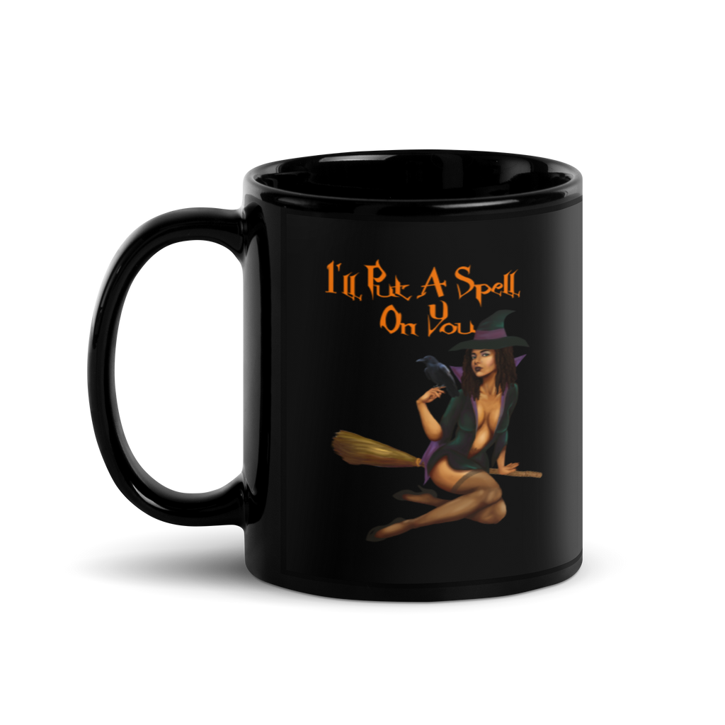 Halloween/Black Glossy Mug/I'll Put a Spell On You SHAVA