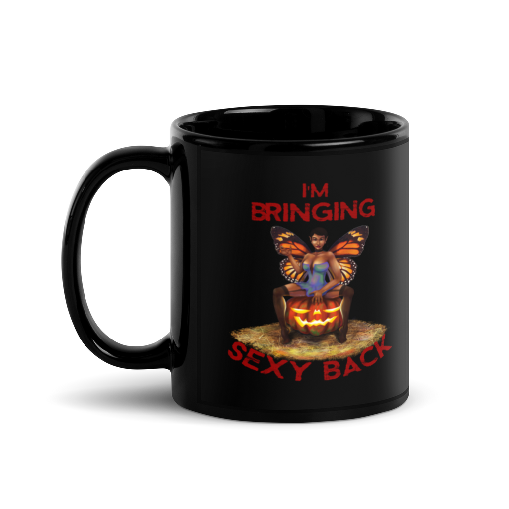 Halloween/Black Glossy Mug/Sexy Back SHAVA