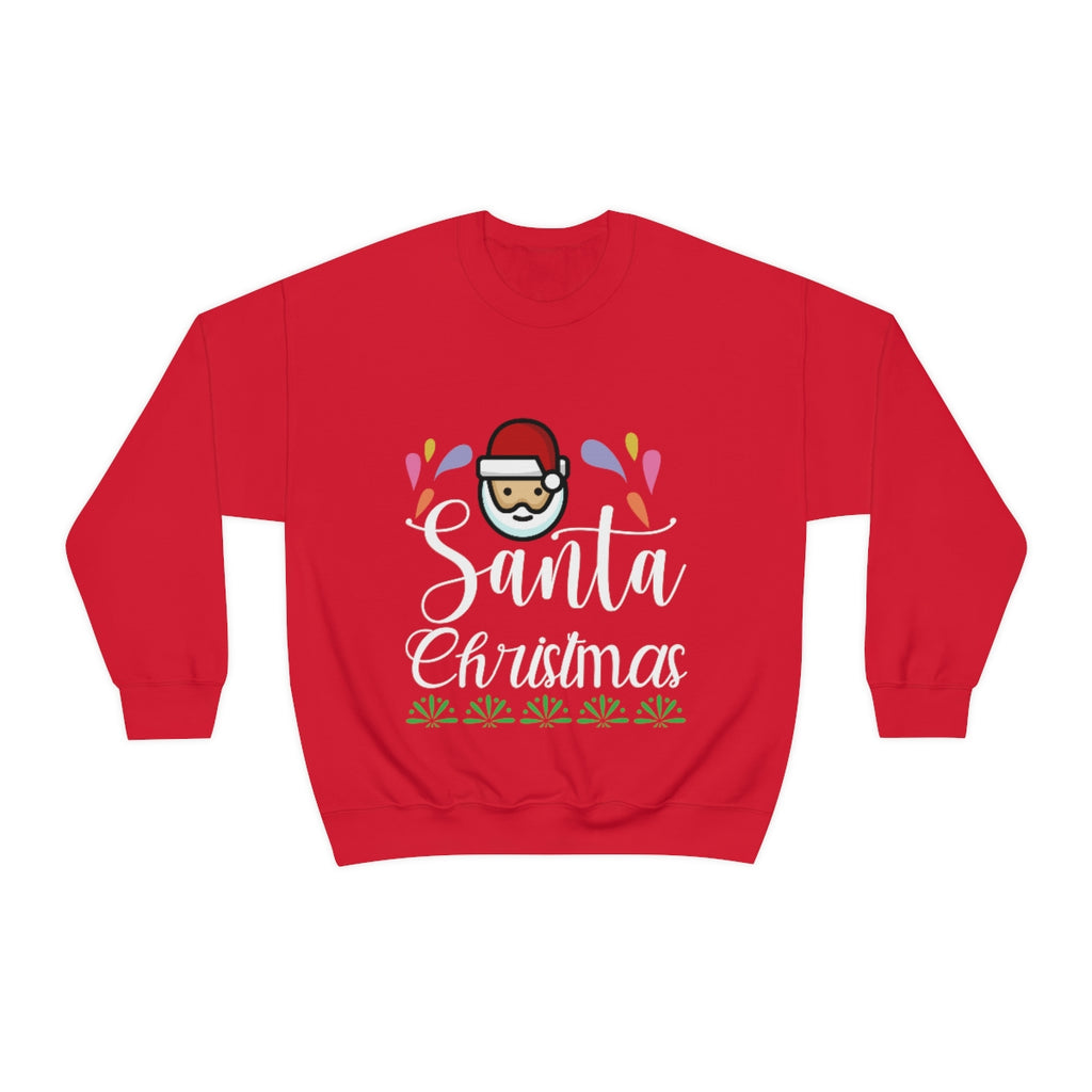 Merry Christmas Unisex Sweatshirts , Sweatshirt , Women Sweatshirt , Men Sweatshirt ,Crewneck Sweatshirt, Santa Christmas Printify