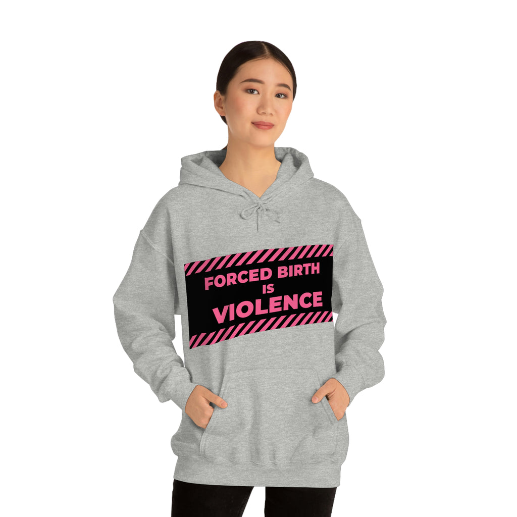 Women Empowerment / Feminist Hoodie  Unisex-size - Forced Birth Is A Violence Printify