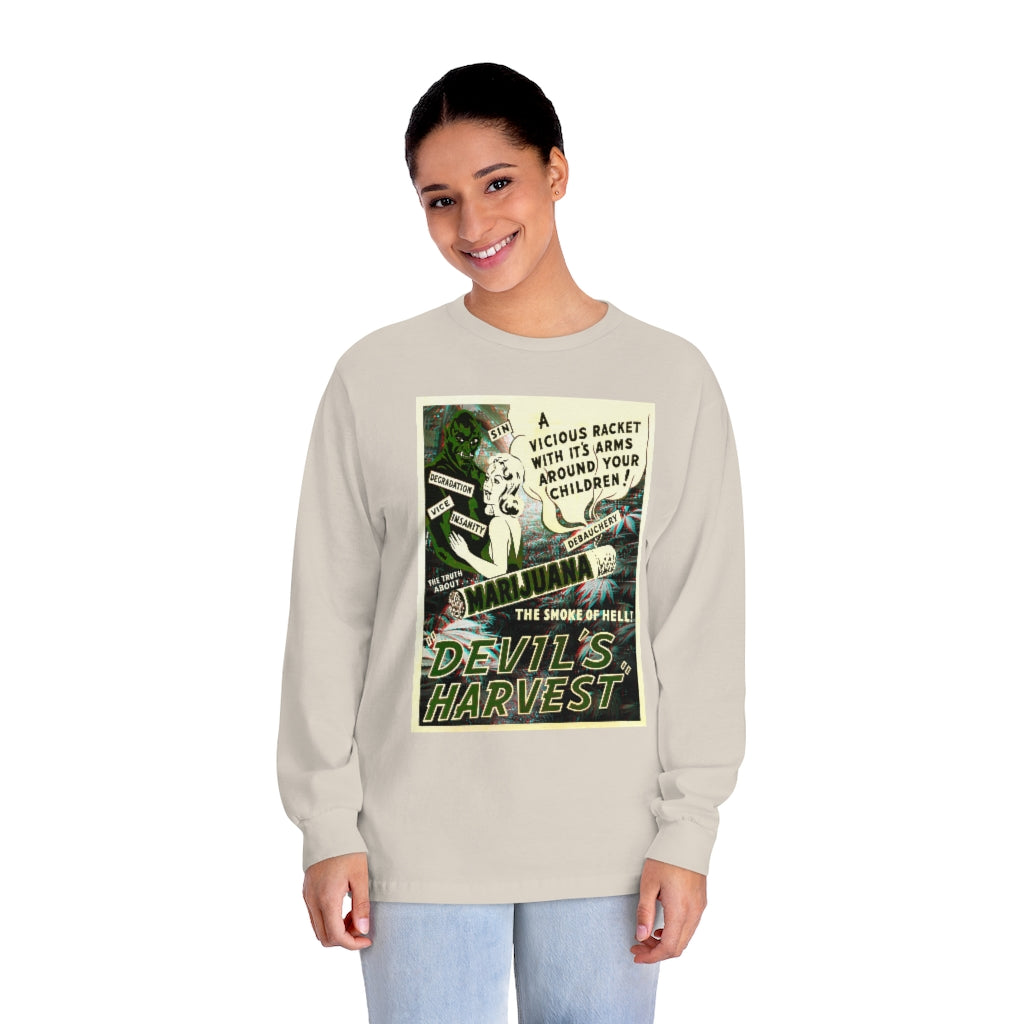 VCC Unisex Classic Long Sleeve T-Shirt / Devils Harvest Printify