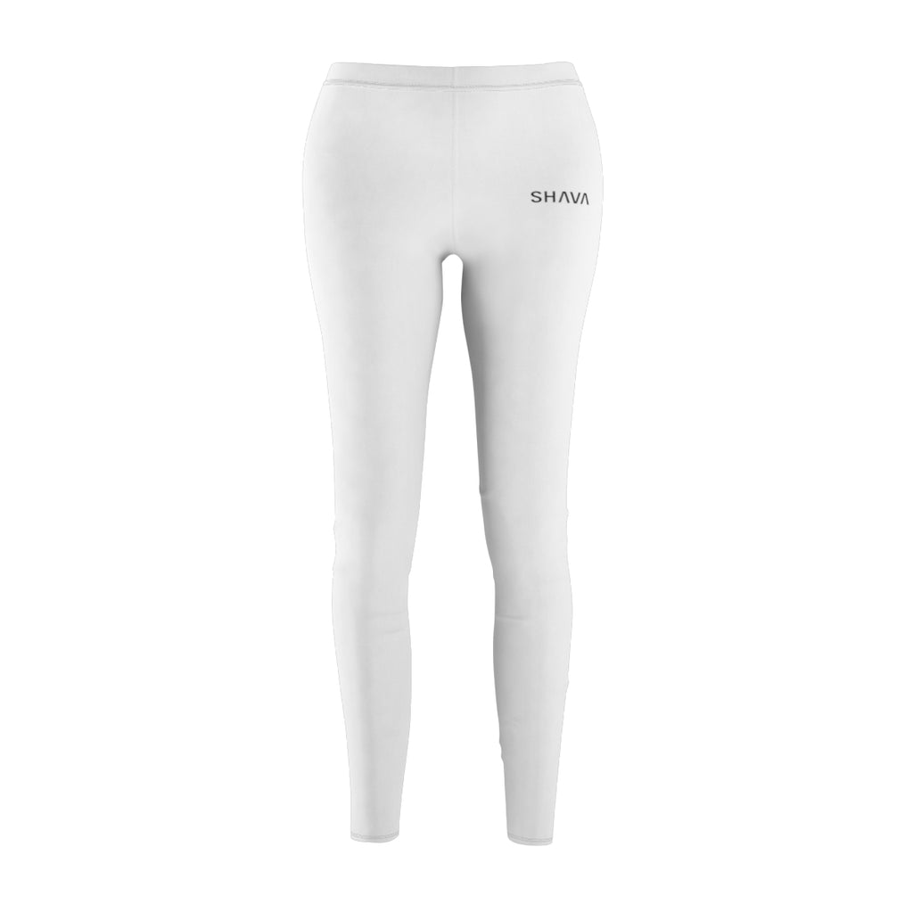 VCC  Women's Sportswear  Cut & Sew Casual Leggings / SHAVA Logo Printify