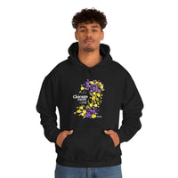Thumbnail for SHAVA CO Intersexual Flag 2023 Pride, Chicago Unisex Heavy Blend™ Hooded Sweatshirt - My Rainbow Is In My DNA SHAVA CO