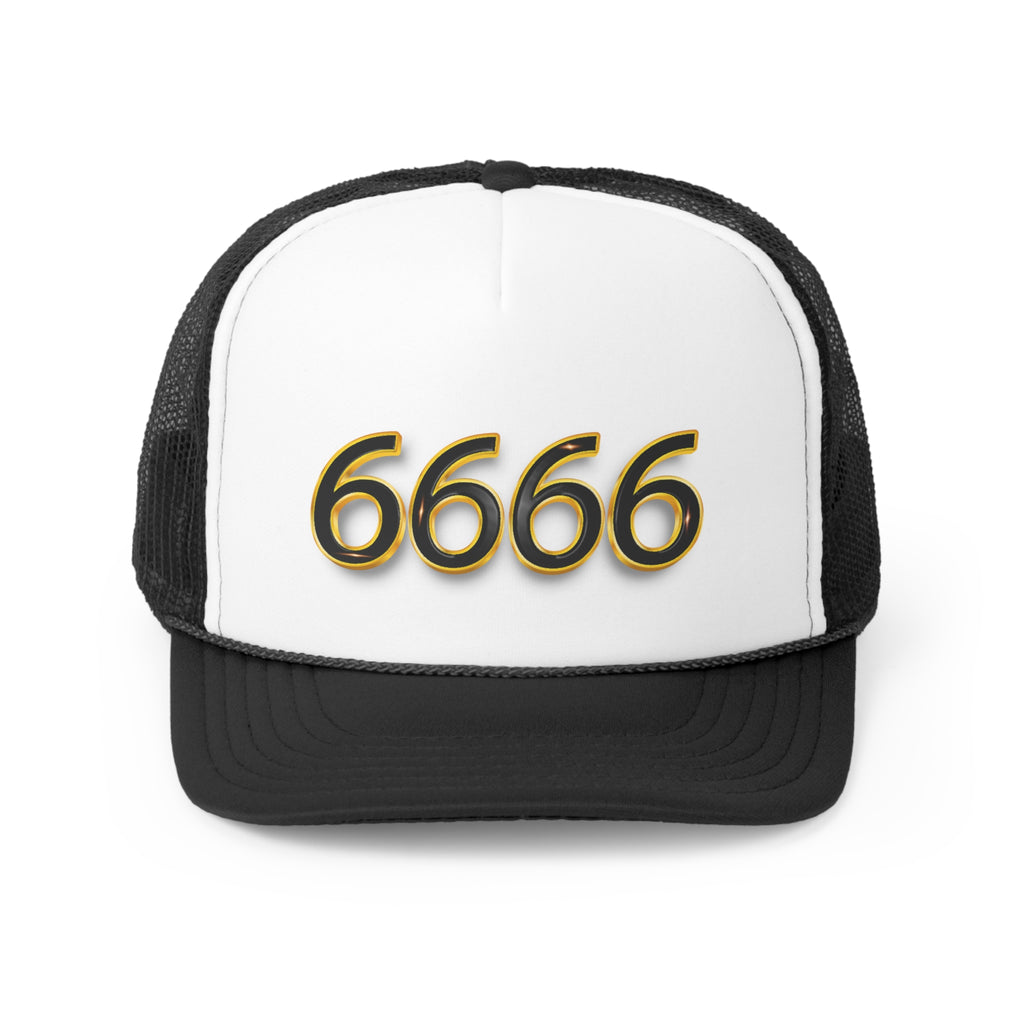 Angel Number 6666 Unisex Trucker Caps Printify