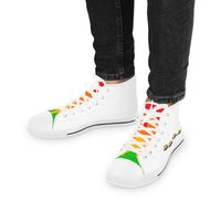 Thumbnail for Pride Flag Kisses LGBTQ High Top Sneakers Unisex Size Printify