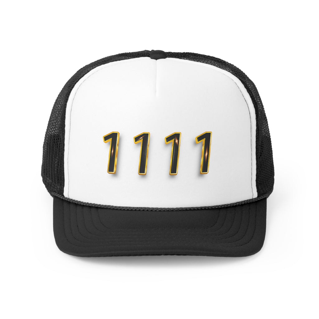 Angel Number 1111 Unisex Trucker Caps Printify